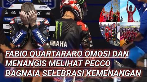 Fabio Quartararo Akui Baper Matikan Tv Saat Pecco Bagnaia Selebrasi