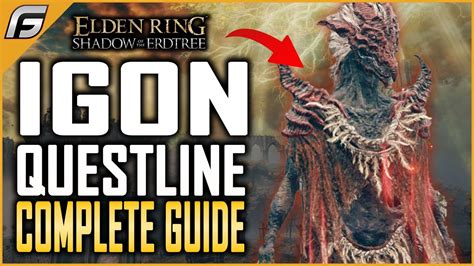 Elden Ring Igon Questline A Complete Guide