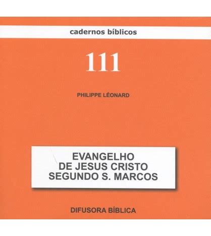 EVANGELHO DE JESUS CRISTO SEGUNDO S MARCOS