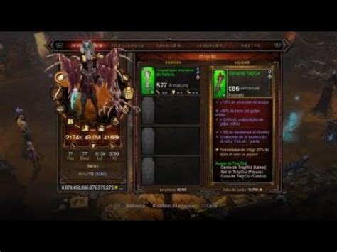 Diablo 3 Reaper Of Souls Temporada 27 Receta Guante De Trag Oul Primal