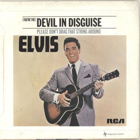 Elvis Presley You Re The Devil In Disguise Uk 7 Vinyl Single 7 Inch Record 45 567726