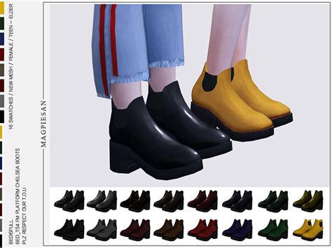 Sims 4 Platform Shoes Cc The Ultimate Collection Fandomspot Parkerspot