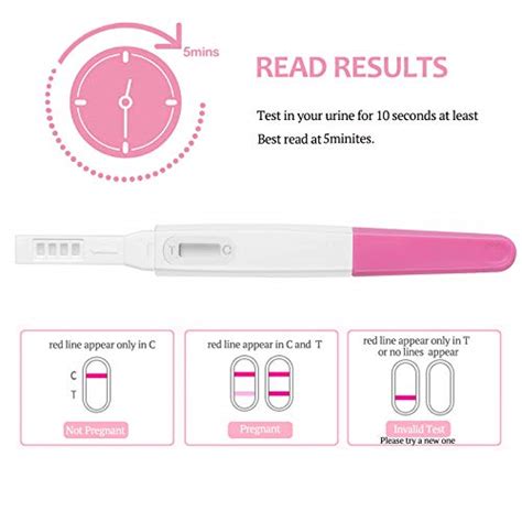 Pregnancy Test Strips Rapid Early Detection Pregnant Test Hcg Tests