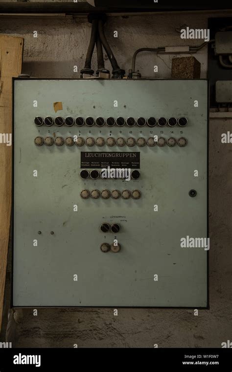 Industrial Electric Switch Panel Buttons Hi Res Stock Photography And