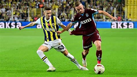 Trabzonspor Fenerbah E Ma Saat Ka Ta Hangi Kanalda Trabzonspor