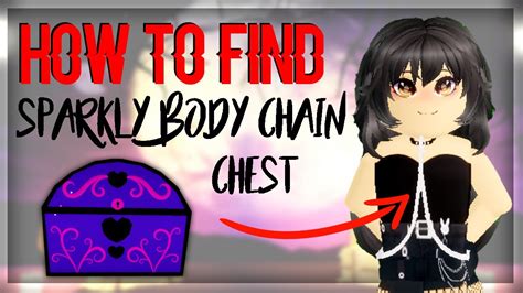 Royale High How To Find Sparkly Body Chain Chest In Halloween