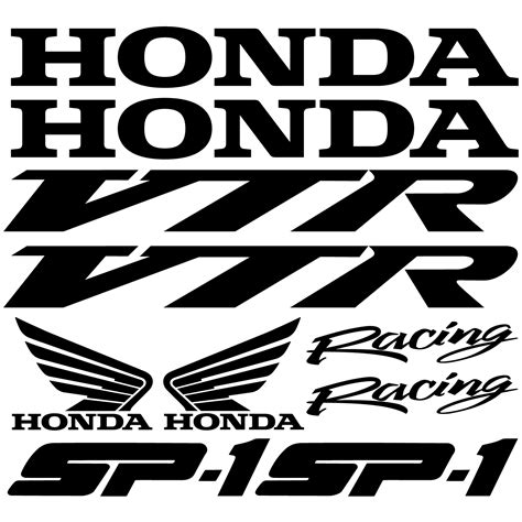 Wallstickers folies : Honda vtr sp1 Decal Stickers kit