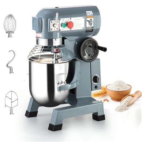 Commercial Food Mixer Commercial Mixer 20QT 1100W 3 Speeds 105 180