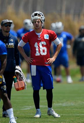 Los Angeles Rams Quarterback Jared Goff Editorial Stock Photo - Stock ...