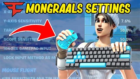 Faze Mongraals Fortnite Settings Made Me Break My Lamp 😂😱 Trying Out