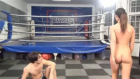 Muscle Girl Detroys Skinny Guy And Has Him Lick Her Pussy Femdom Femdom Porn XHamster