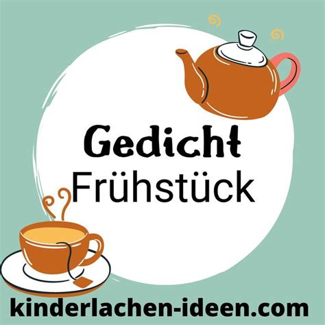 Entdecke das Gedicht zum Thema Frühstück für Kindergarten und Kita