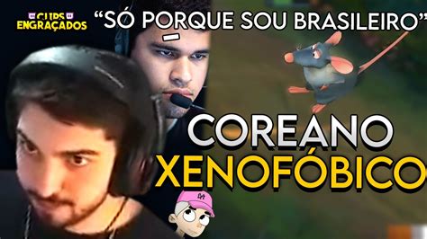 Coreano Exclui Amizade Do Ayel E Jukes Aula Pro Surskity League Of