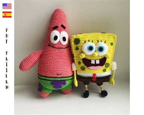 Receita Turma Bob Esponja Amigurumi Pdf Cod Elo Atelier Yuwa Ciao Jp