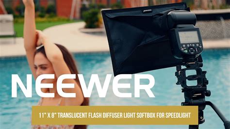 Introducing the Neewer 11" x 8" Translucent Flash Diffuser Light ...