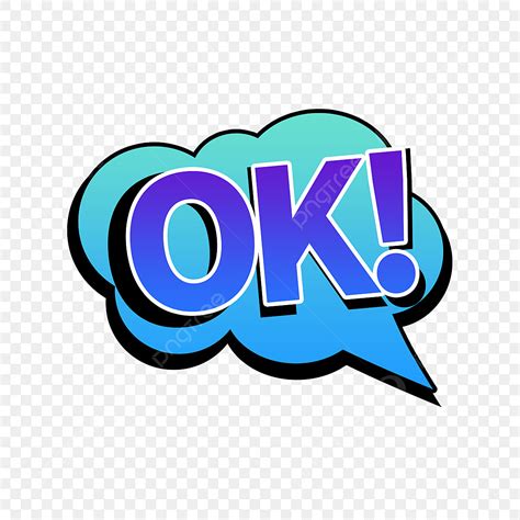 Ok Clipart Transparent PNG Hd Blue Ok Dialog Bubble Box Dialog Box