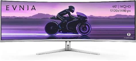 Philips Evnia M C Curved Monitor With Hz Qd Oled Screen Has An