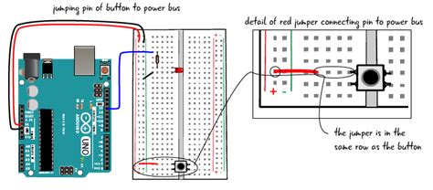 How To Use A Push Button Switch With Arduino Steps Off