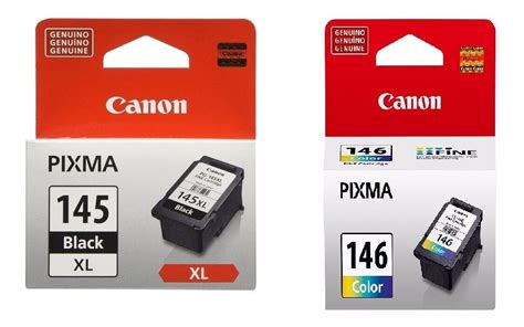 Combo De 2 Cartuchos Canon 145 Xl Negro Cl 146 Color Mercado Libre