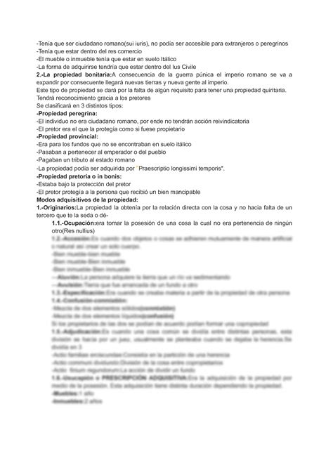 SOLUTION Cuestionario Instituci N Del Derecho De Las Cosas O Derechos