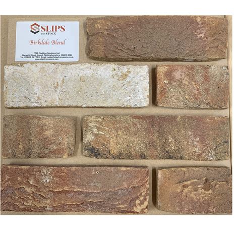 Brick Slips Birkdale Blend Sample Red Slips From Stock