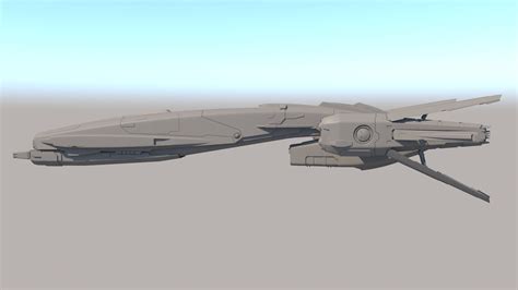 ArtStation - Sci Fi Space Frigate. | Resources