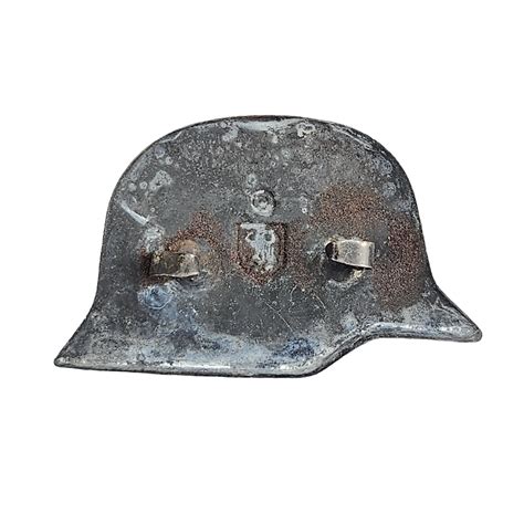 WWII German Helmet Photo Album Insignia