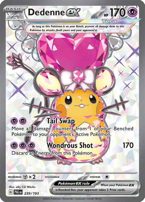 Dedenne Ex Paldea Evolved International Tcg Tcg Collector