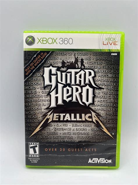 Guitar Hero Metallica Xbox 360 Hi Fi Hits