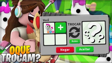 O Que As Pessoas Trocam Por Unic Rnio Mega Neon No Adopt Me Roblox