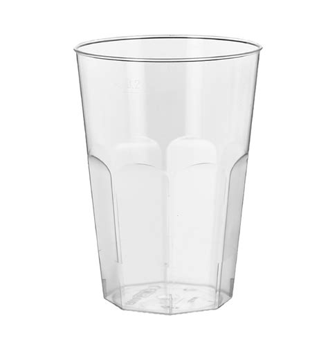 Vaso Reutilizable Ps Cristal Deco Transp Ml Uds