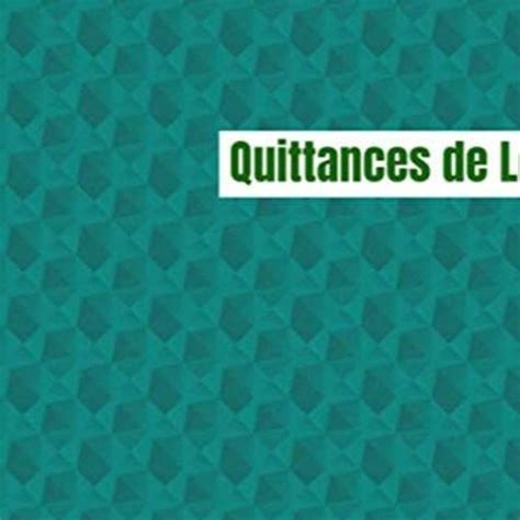 Stream READ Quittances de Loyer Carnet à souche Quittance de loyer