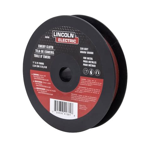 Lincoln Electric Emery 320 Grit Roll Sandpaper Kh268 At