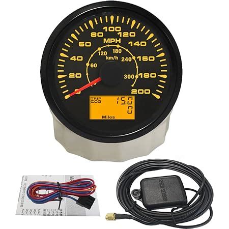 Amazon Eling Mph Gps Speedometer Odometer Trip Counter With