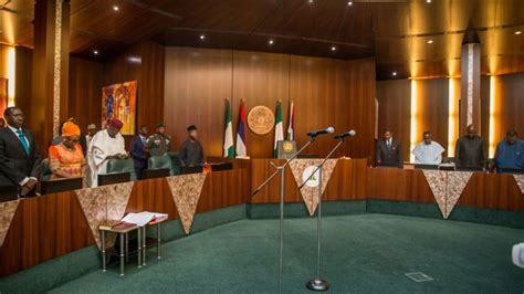 Osinbajo Inaugurates Tasks New Ministers On National Development The Guardian Nigeria News