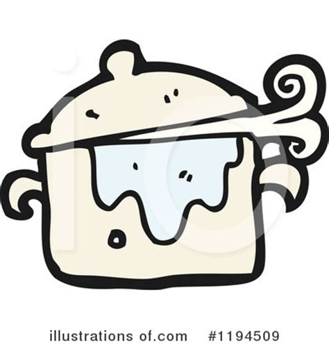 Cooking Pot Clipart #1190720 - Illustration by lineartestpilot