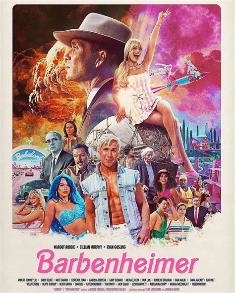 I Could Spend All Day Looking At Barbie Vs Oppenheimer Posters