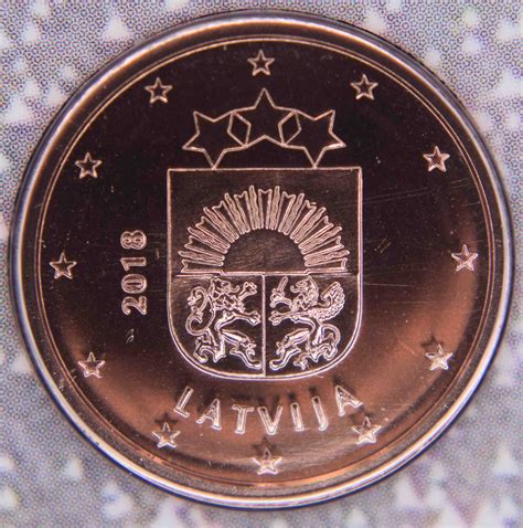 Lettonie Monnaies Euro UNC 2018 ᐅ Valeur tirage et images sur pieces