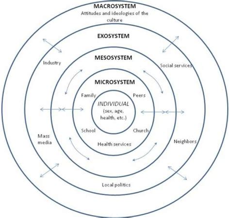 🎉 Bronfenbrenners ecological model examples. Bronfenbrenner's ...