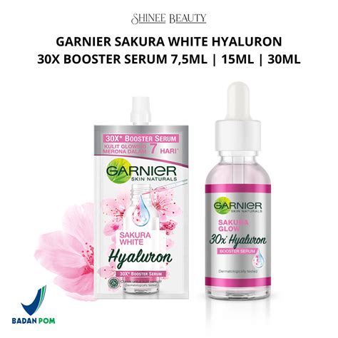 Garnier Sakura Glow Hyaluron X Booster Serum Skin Care Ml Ml