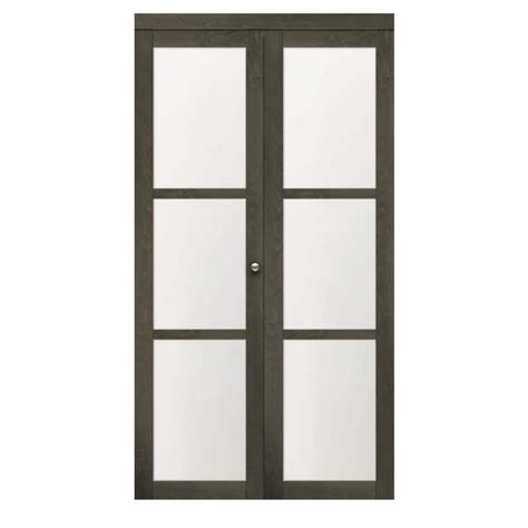 Truporte In X In Lite Frosted Glass Solid Mdf Core Iron