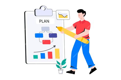 Premium Vector | Business Planning flat style design vector illustration. stock illustration