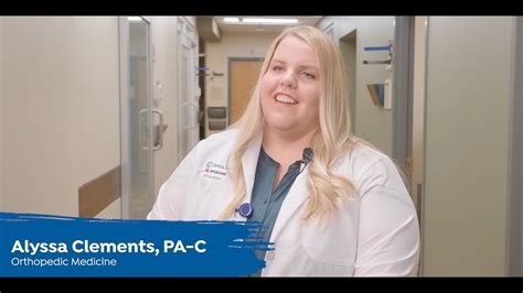 Alyssa Clements Pa C Orthopedic Medicine Surgery Centracare M