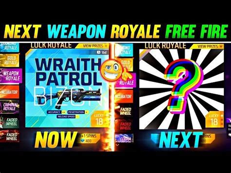 Next Free Fire MAX Weapon Royale for the Indian server leaked