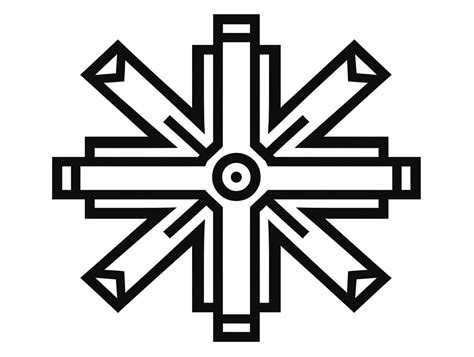 printable cross  color coloring page