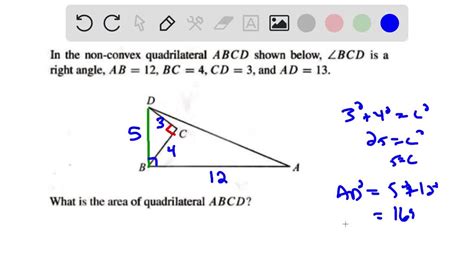 Solved In The Non Convex Quadrilateral Abcd Shown Below Bcd Is A