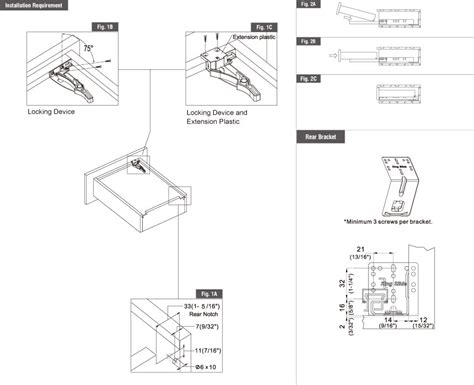 1a68f Ulead— Silent Soft Closing Undermount Slide For 58 Face Framed