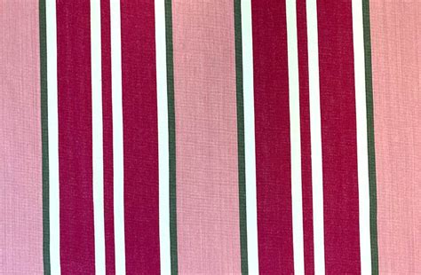 Pink Pale Pink White And Grey Striped Fabric Pink Stripe Curtain