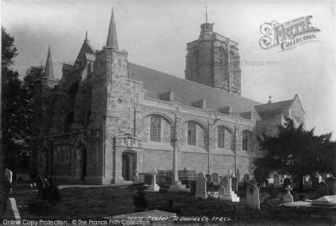 Photo of Exeter, St David's Church 1900 - Francis Frith