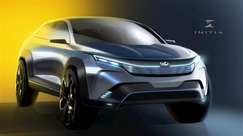 Mahindra Xuv Electric Coupe Suv Rendered